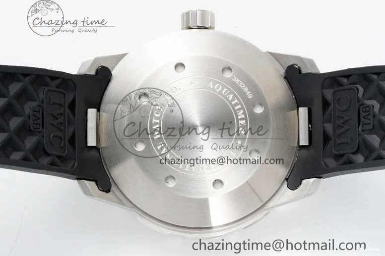 MIROTIME 0108 Premium Aquatimer Automatic SS RSF 1:1 Best Edition White Black Dial on Black Rubber Strap A 7067